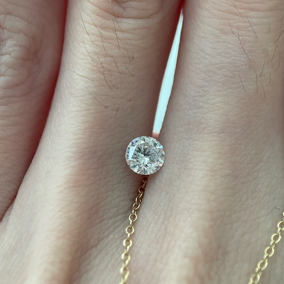 Estate 0.45ct natural earth-mined diamond vintage old round cut 1/2 carat 5mm - Picture 10 of 14